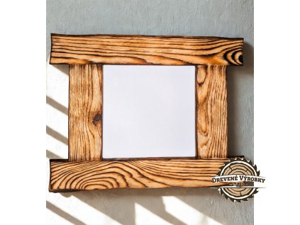 Ručne vyrobený drevený fotorámik – handmade dekorácia eLHa, originálny slovenský výrobok na fotografie