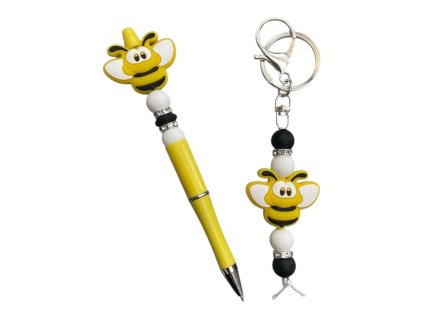 "Přívěšek + propiska" - včelka