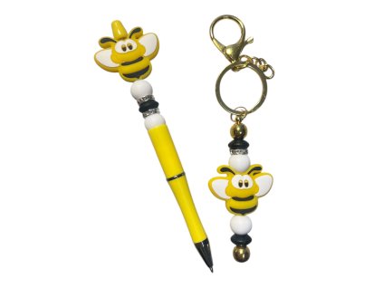 "Přívěšek + propiska" - včelka