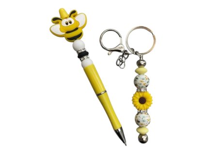 "Přívěšek + propiska" - včelka