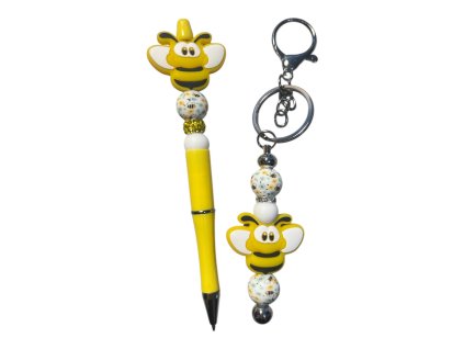 "Přívěšek + propiska" - včelka