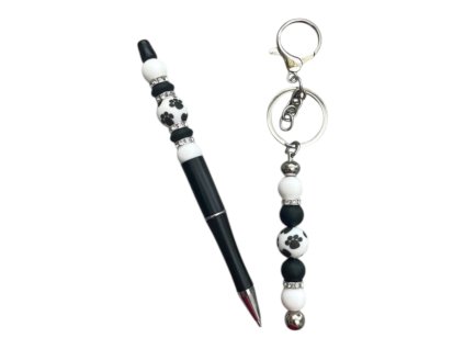 "Přívěšek + propiska" - tlapky