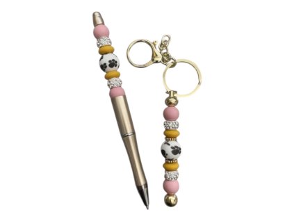 "Přívěšek + propiska" - tlapky