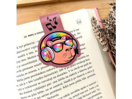 Magnetická záložka - Kapybara vibes