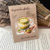 Magnetická záložka - Matcha latte