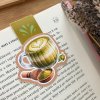 Magnetická záložka - Matcha latte