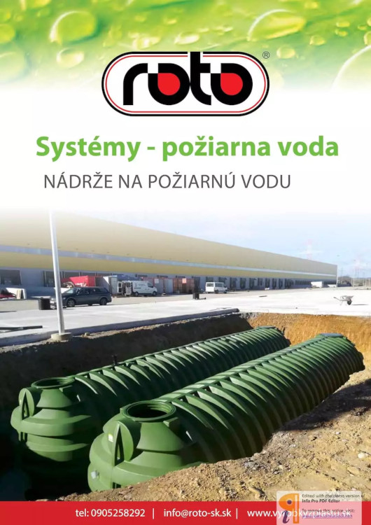 Katalóg Požiarne nádrže