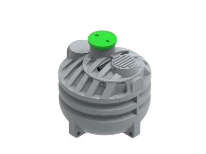 Nádrž na vodu - žumpa RoCko 6000 L (ø2300mm)
