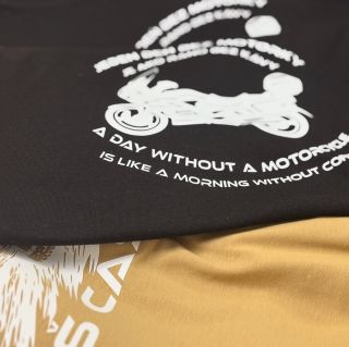 Potlač tričiek aj pre motorkárov 💥