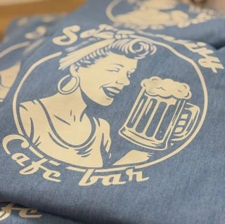 Realizácia návrhu a textilu pre @serpentiny cafe-bar 💥✌🏻