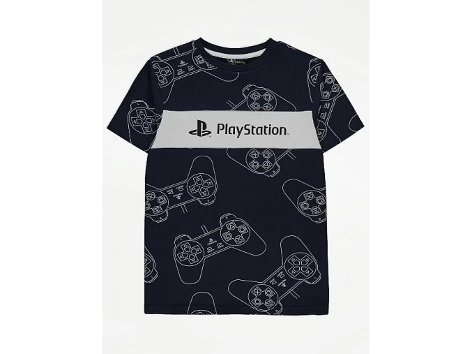 CHLAPECKÉ TRIČKO "PLAYSTATION PRINT"