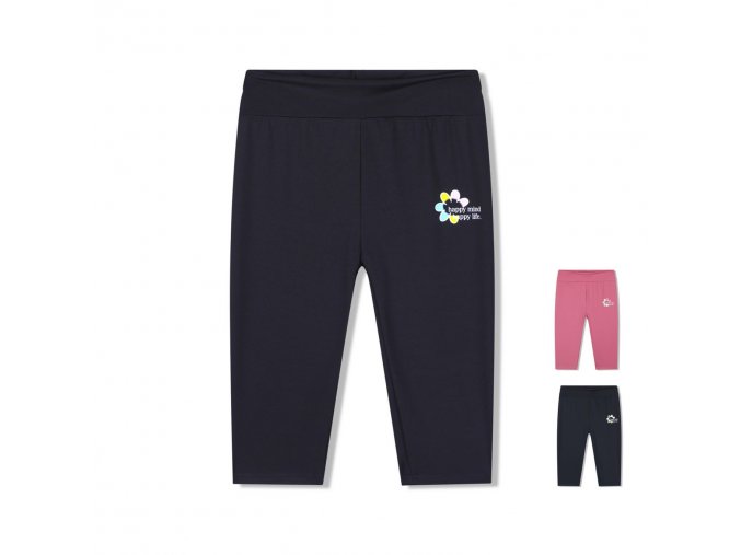 DÍVČÍ 3/4 LEGÍNY "HAPPY"