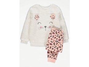 DÍVČÍ PYŽAMO FLEECOVÉ "LEAP"