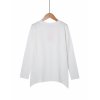 Girl s knitted long sleeve T shirt (3)