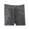 DÍVČÍ LEGÍNY ZATEPLENÉ "JEANS LOOK"