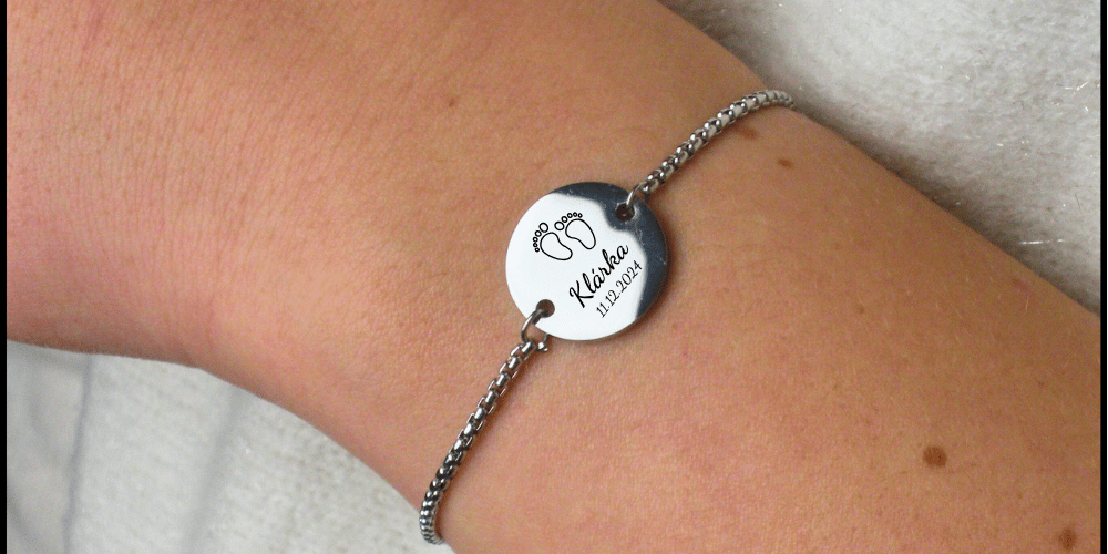 Šperky k narození dítěte