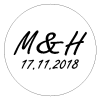 Iniciály s datem