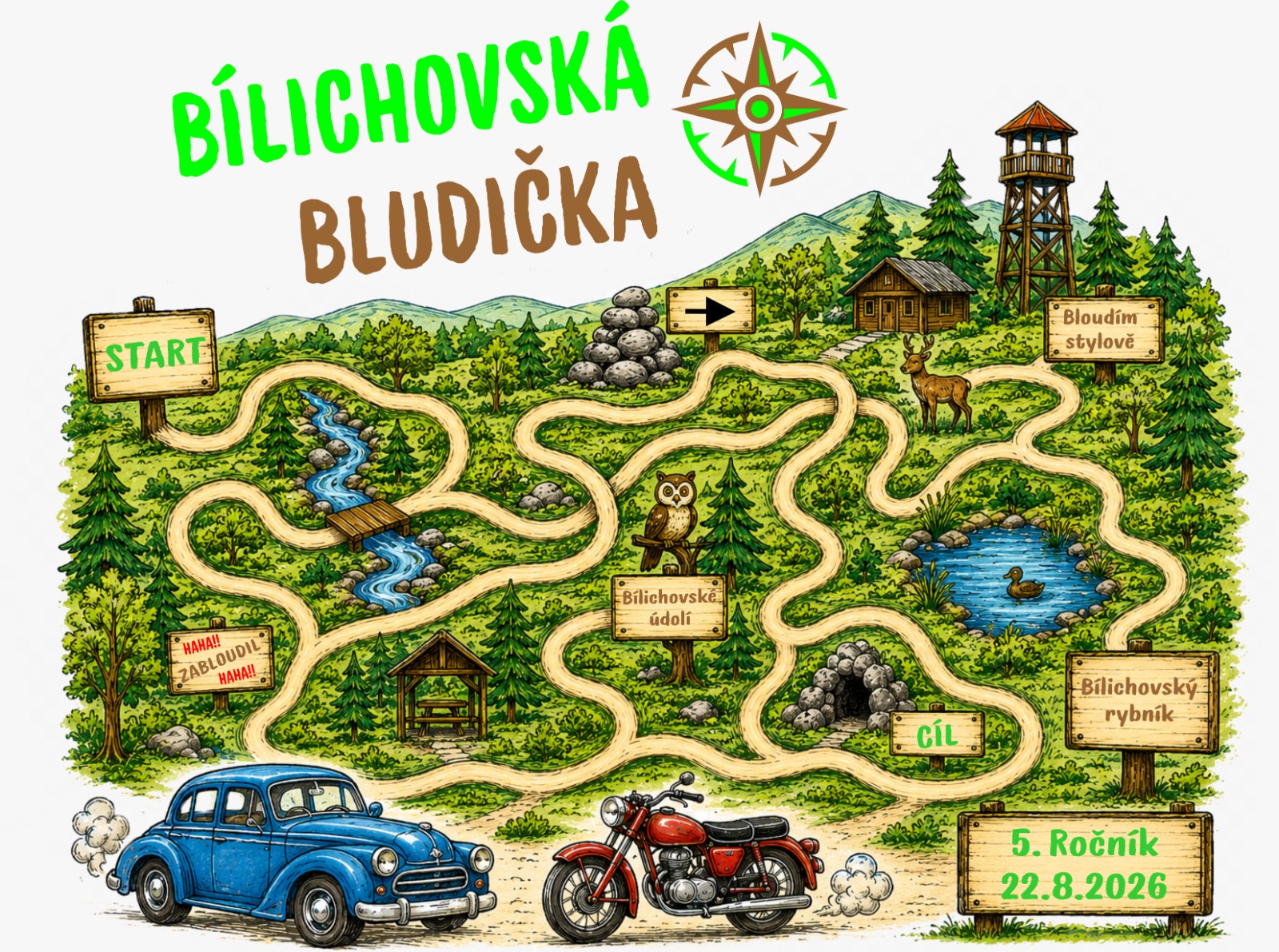 5 ROČNÍK BILICHOVSKÁ BLUDIČKA
