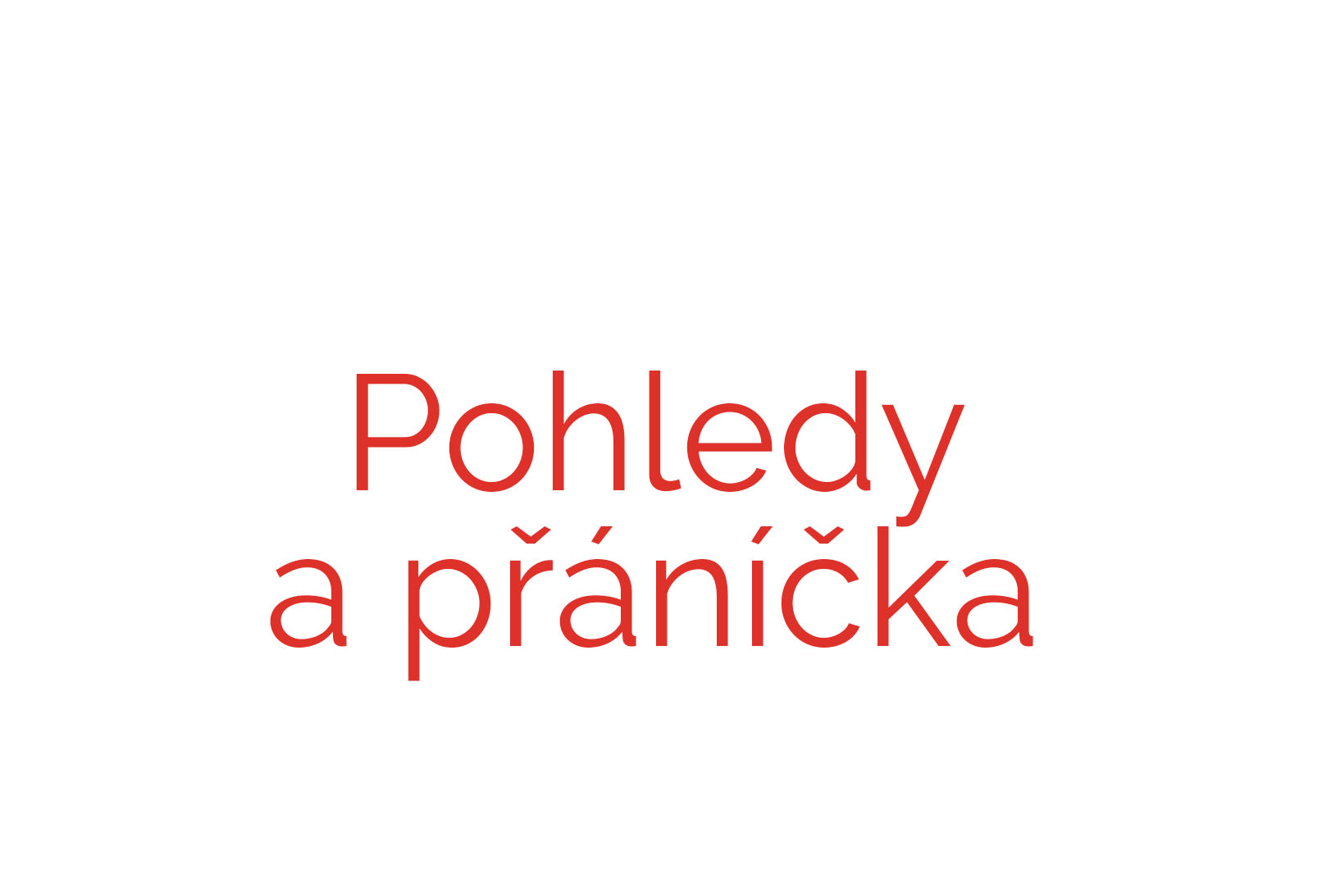 Pohledy a přáníčka