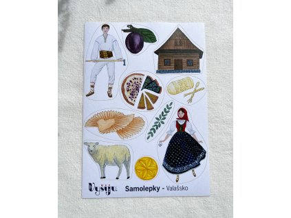 Samolepky - Valašsko