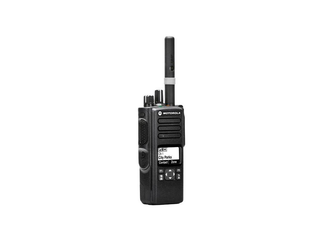 Digitální radiostanice Motorola DP4601e GPS a BT ze strany