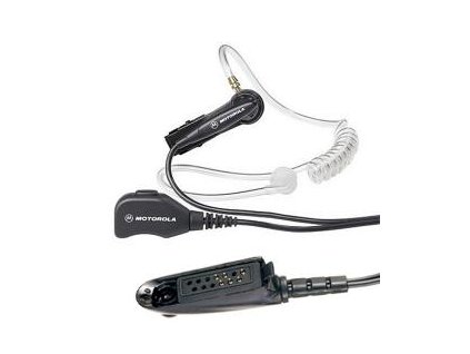 MDPMLN4608A diskrétní hovorová souprava pro radiostanice Motorola GP344 a GP388 s transparentním zvukovodem