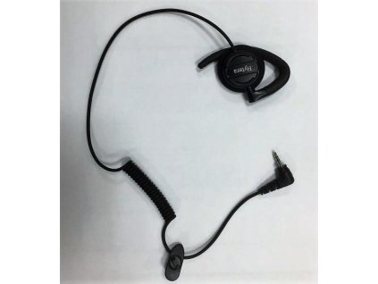 EHS17 otočné sluchátko D-typ (2,5mm jack) pro použití s externím mikrofony s reproduktorem vybavené konektorem jack