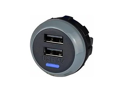 Dvojitá USB zásuvka do auto Alfatronix PVPro-D