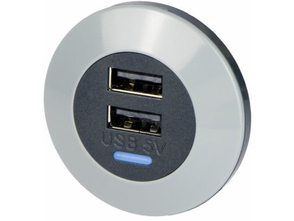 Dvojitá elegantní zásuvka do auta Alfatronix PVPro-DFf