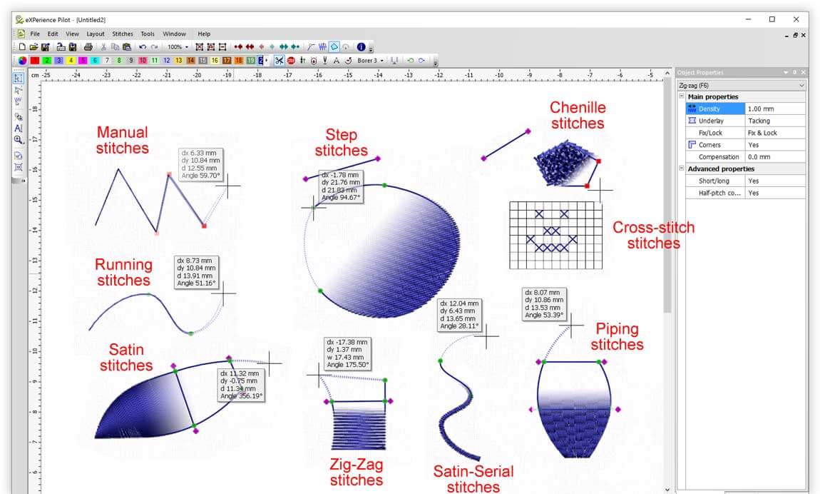 DigitizingStitchTypes