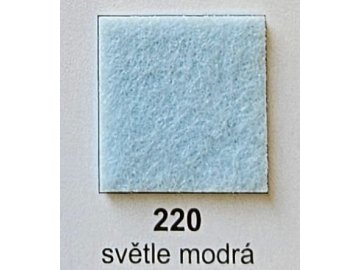 Filc 220 světle modrá