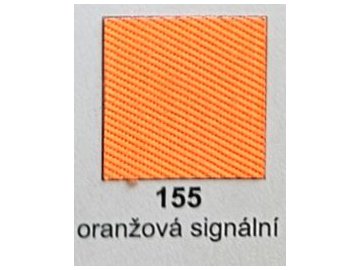 Materiál Elegant barva oranžová signální 155