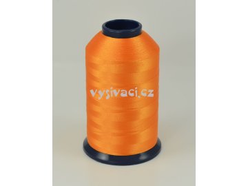 polyesterová vyšívací nit ROYAL P189 oranžová