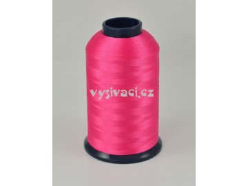 vyšívací nit růžová fuchsia ROYAL P7109 5000m polyester