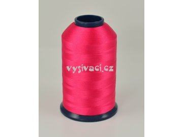 polyesterová vyšívací nit ROYAL P026 růžová fuchsia