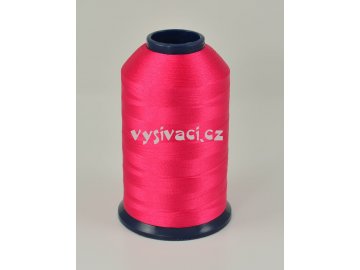 vyšívací nit růžová fuchsia ROYAL P026 5000m polyester