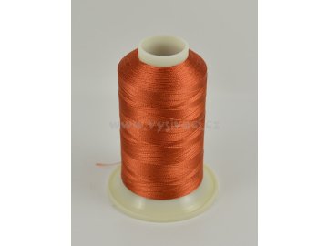 vyšívací nit hnědá ROYAL C353 návin 1000m viskóza