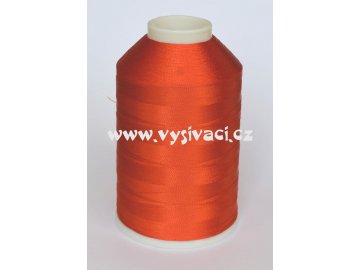 vyšívací nit oranžová ROYAL C032 návin 1000m viskóza