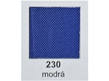 Materiál RASOX barva modrá 230