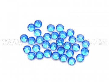 celobroušené hot-fix kameny Premium barva CBP 117 Sapphire, velikost SS6 až SS30, balení 144ks