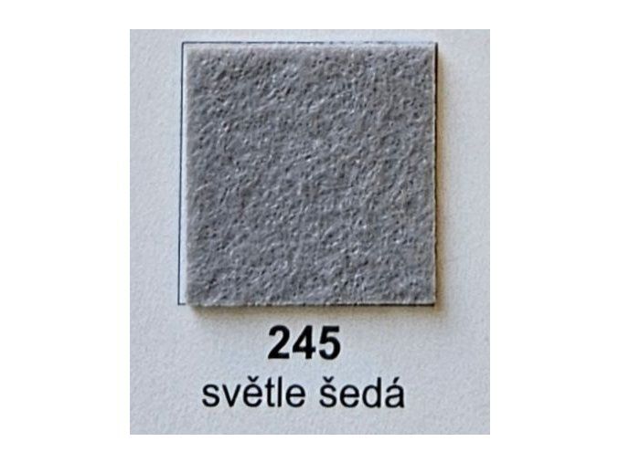 Filc 245 světle šedá