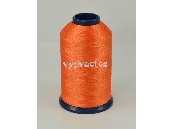 polyesterová vyšívací nit ROYAL P191 oranžová