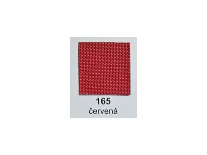 Materiál RASOX barva červená 165