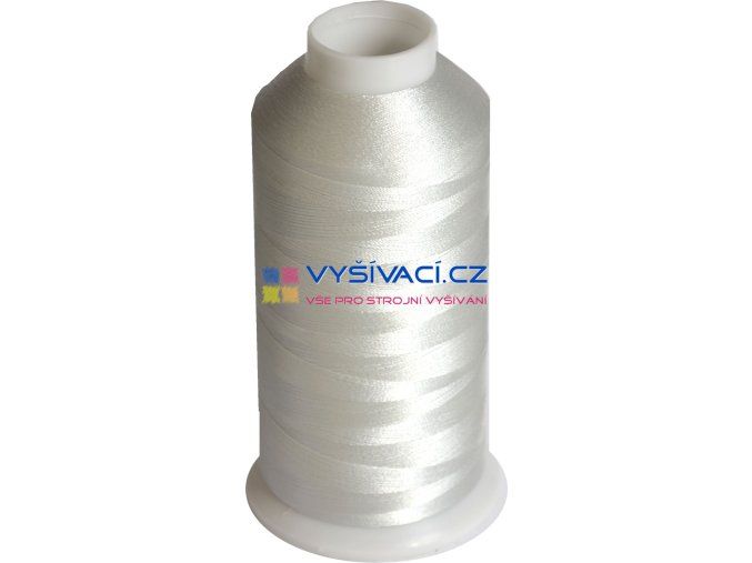 Vyšívací nit polyesterová P3182 šedá