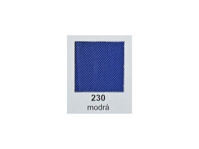 Materiál RASOX barva modrá 230