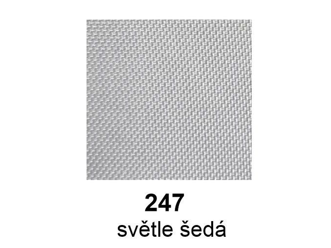 Materiál RASOX barva světle šedá 247