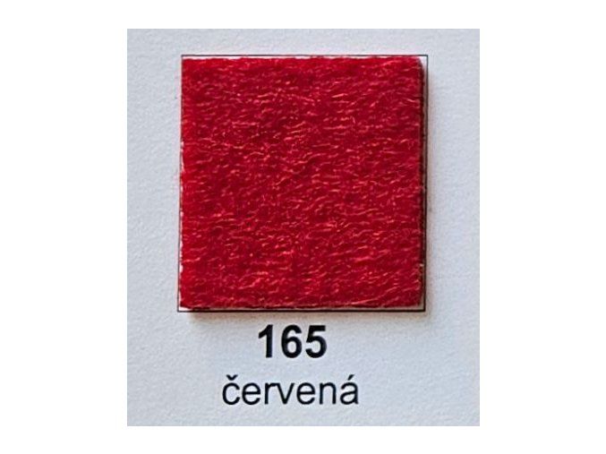 Filc 165 červená