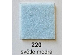 Filc 220 světle modrá