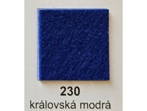 Filc 230 královsky modrá