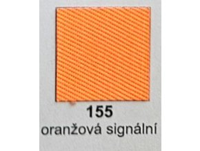 Materiál Elegant barva oranžová signální 155